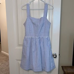 J. Crew Seersucker Dress. EUC.